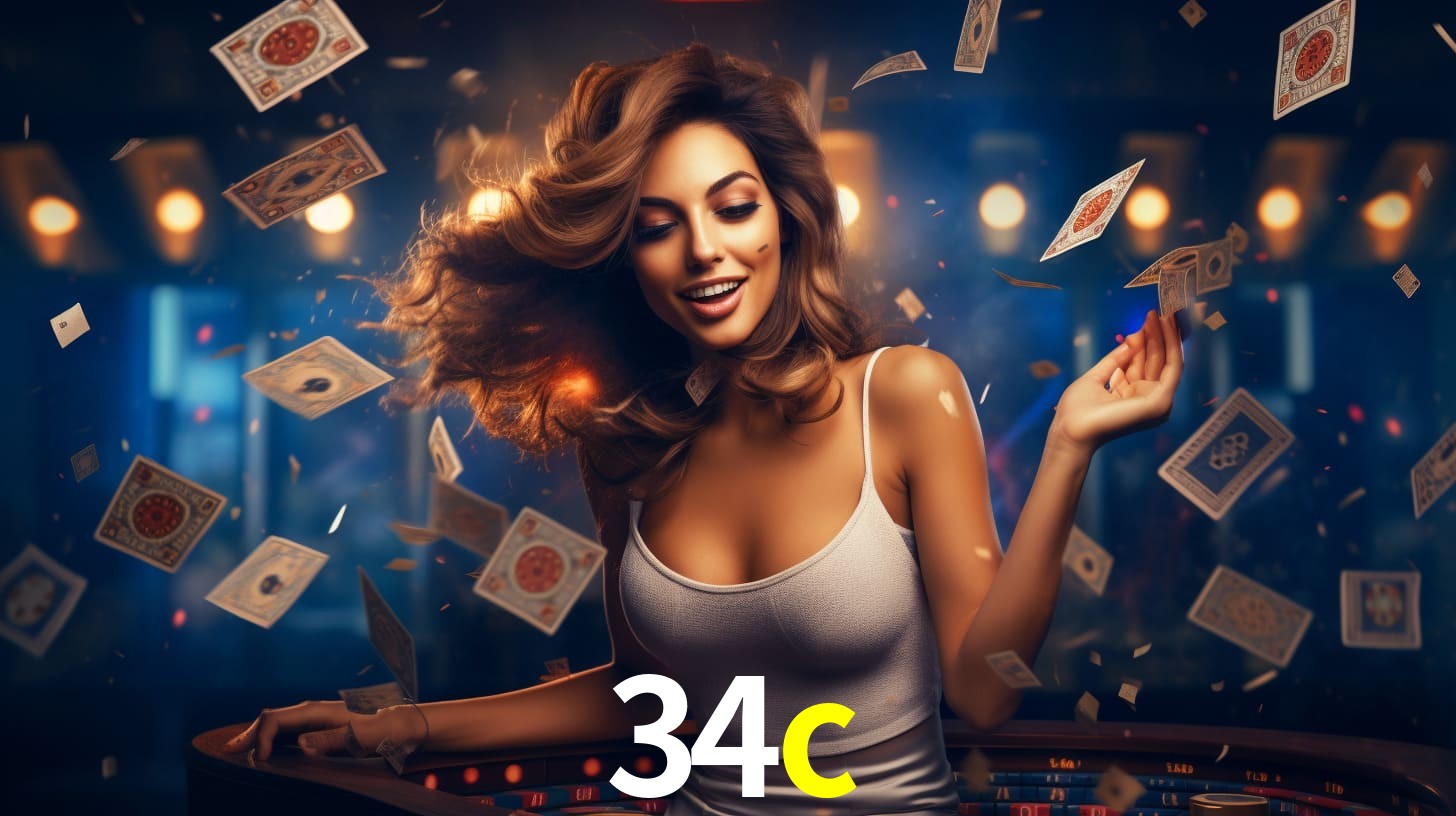 34c: Jogos de Caça-Níqueis-Altas Recompensas, Roleta-Velocidade, Blackjack-Desafios Máximos